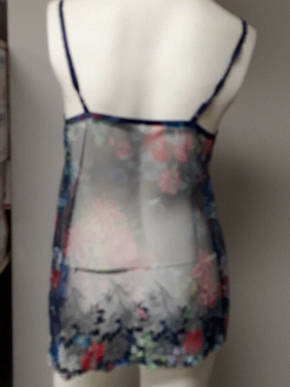 Bradelis New York Womens Lingerie Blue Size Medium New Without Tags - Picture 2 of 2